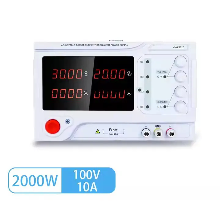 Mode de commutation 60V 15A 900W Alimentation CC 20A 30A Alimentation de banc variable réglable Alimentation DC